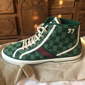 Gucci high top sneaks size 11